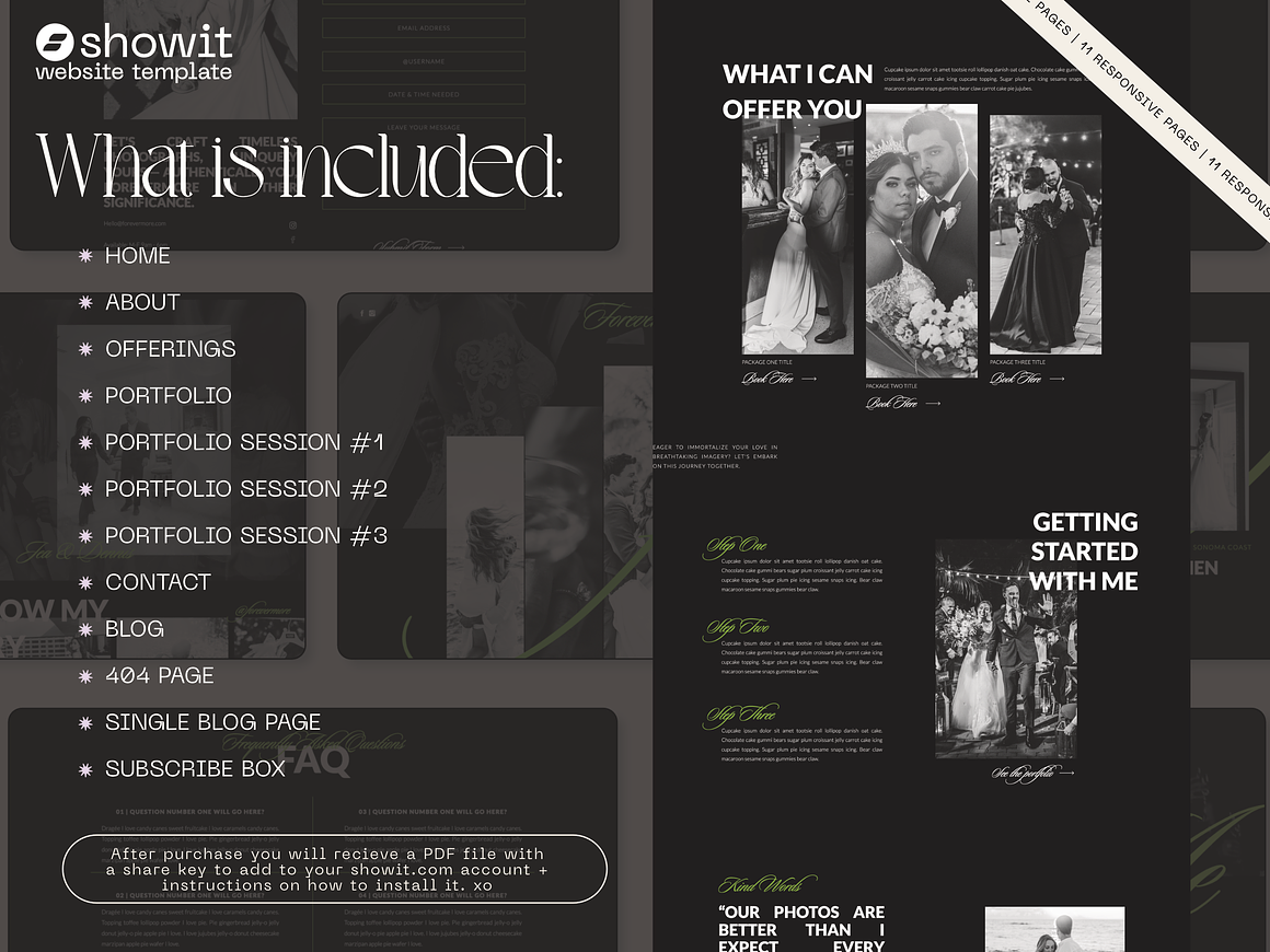 Forevermore Website Template