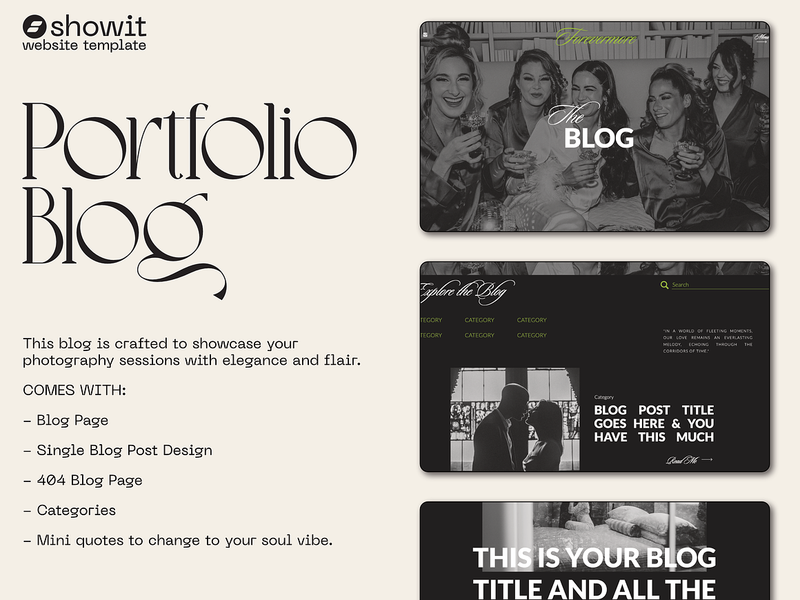 Forevermore Website Template