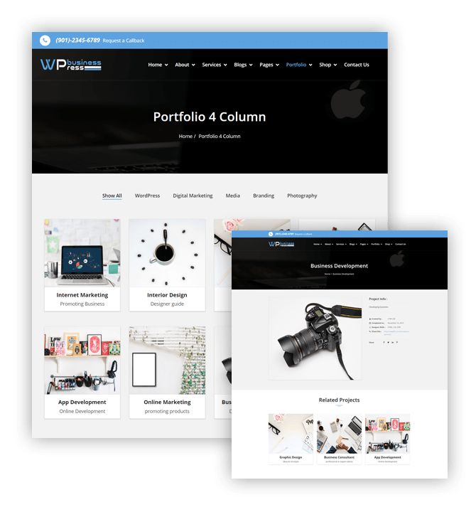 WP Marketing Premium theme