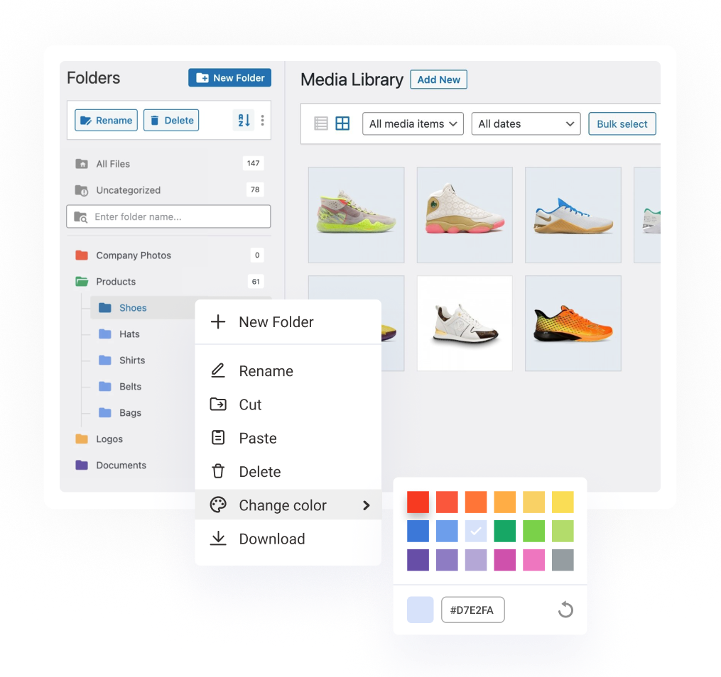 FileBird - WordPress Media Library Folders